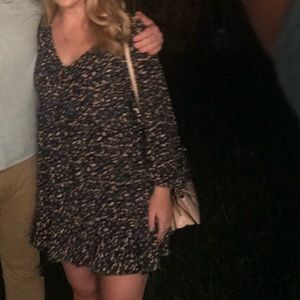 Zara Foral Mini Dress